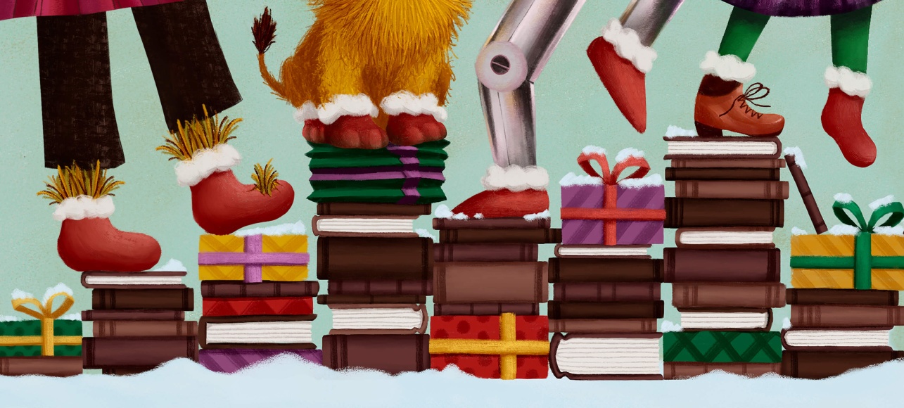 Let's read in pairs: A Christmas campaign inspired by ‘The Wizard of Oz’